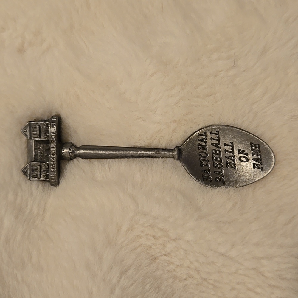 Baseball HOF Pewter collectable spoon